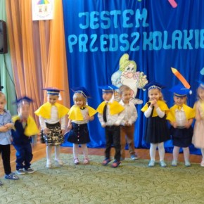 Pasowanie na Przedszkolaka w grupie