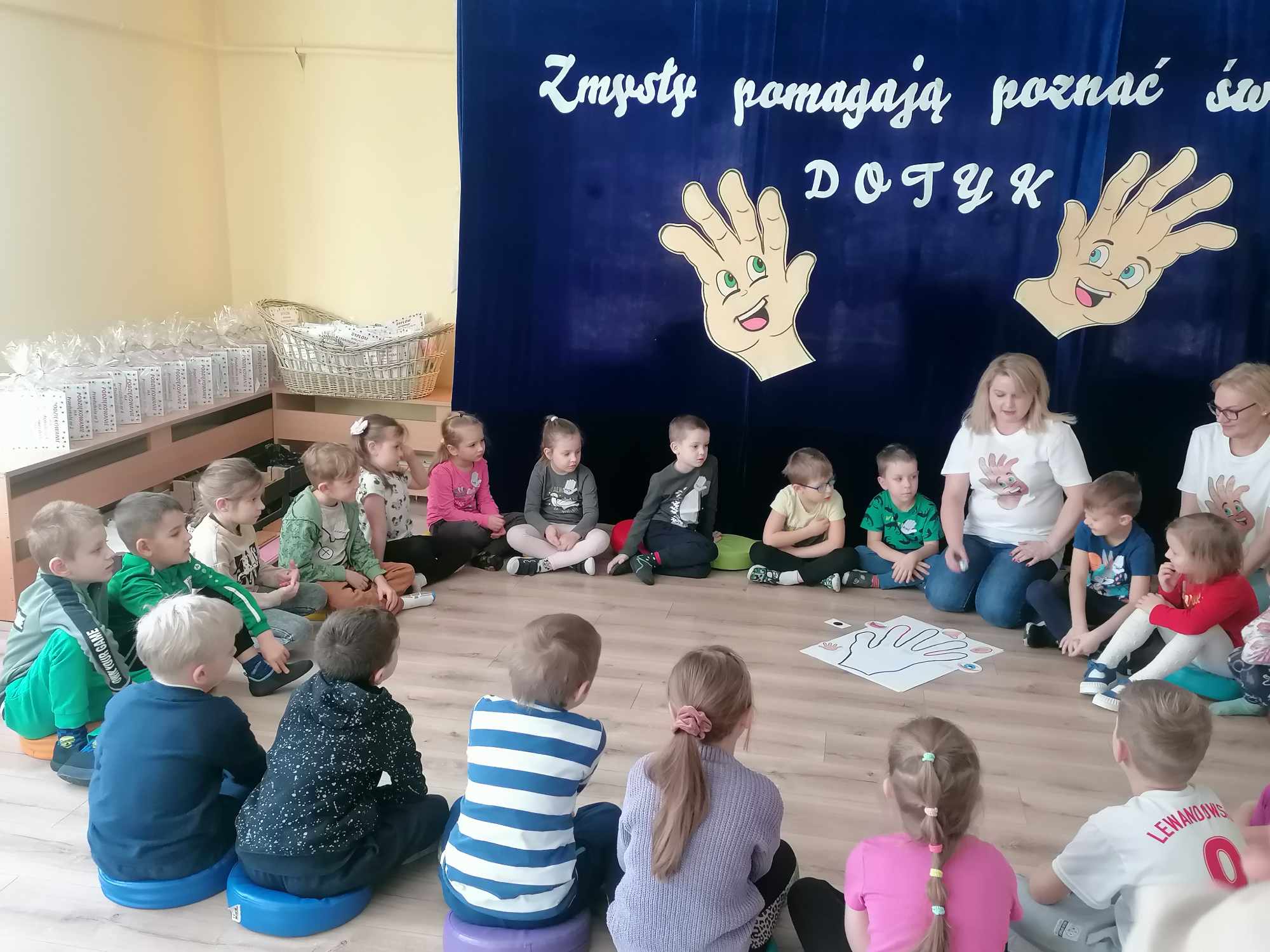 Udział reprezentantów przedszkola w warsztatach międzyprzedszkolnych 